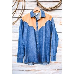 Vintage Jim of Texas Brand Button Up